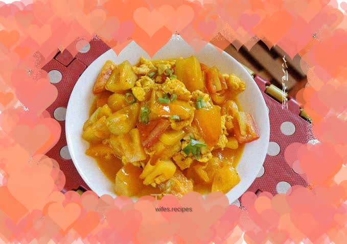 Tomato scrambled eggs