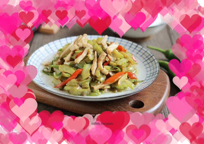 Stir-fried Bitter Melon with Shredded Pork