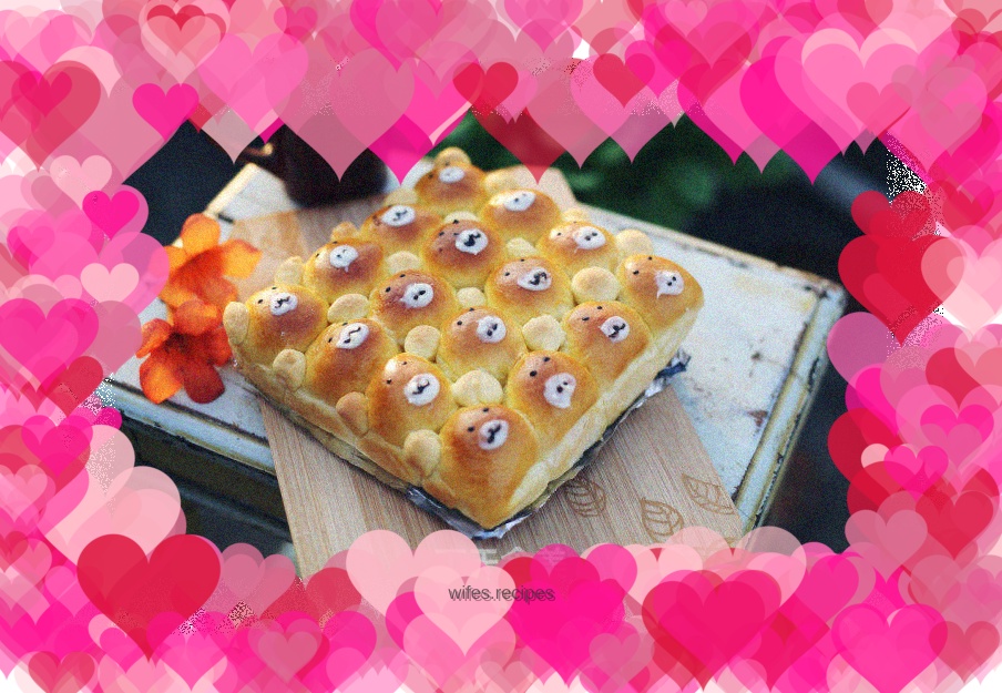 Little Bear’s Squeezed Pork Floss Buns