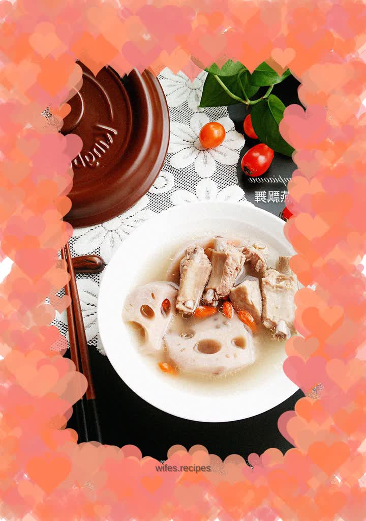 Kunbo Casserole Lotus Root Pork Ribs Soup