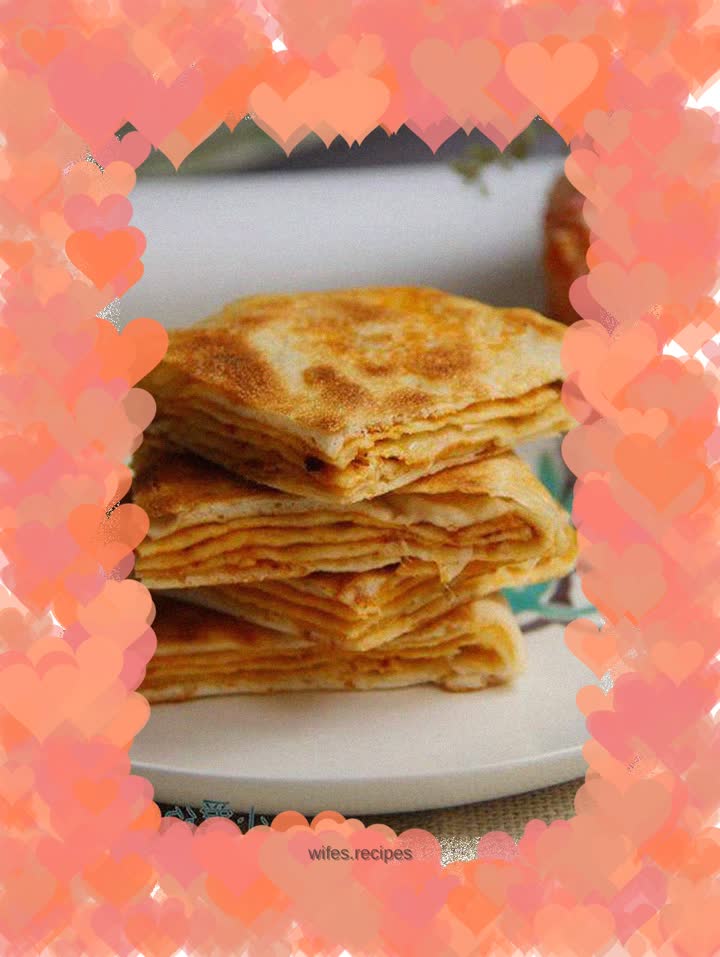 Spicy scallion pancake