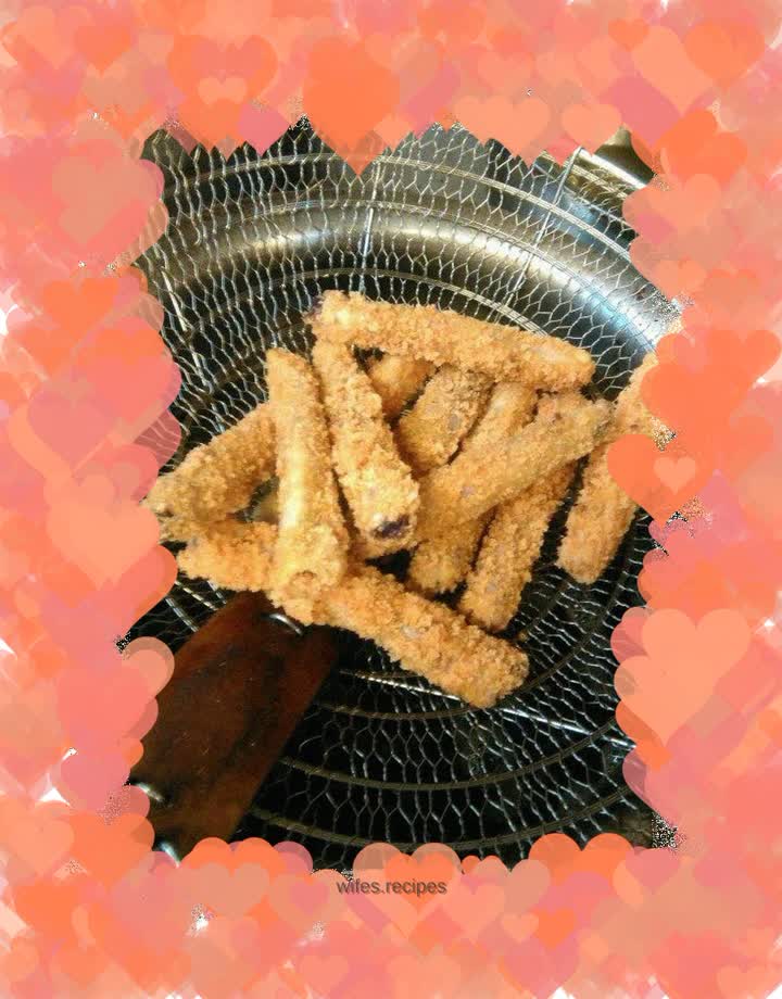 Crispy purple potato rolls