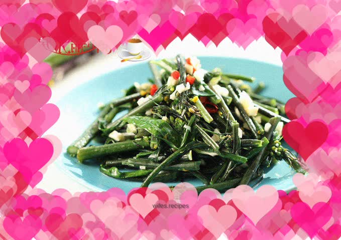 Cold cabbage sprouts