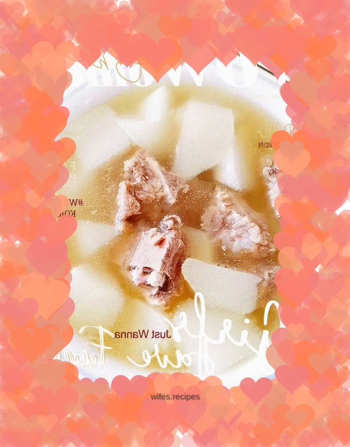 Yam Pork Ribs Soup