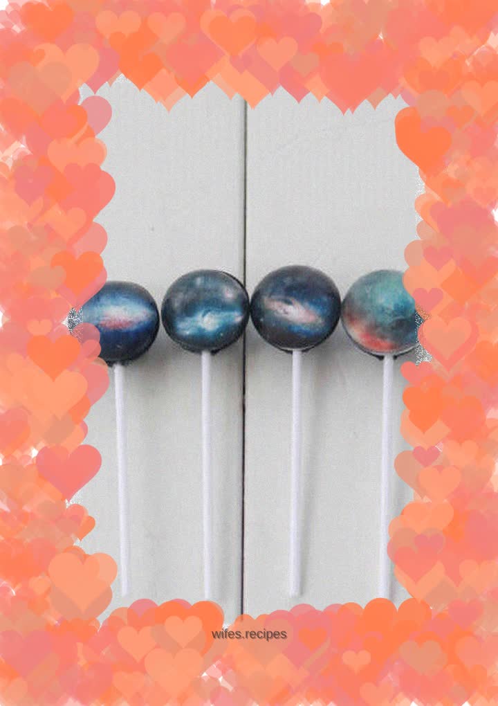 [Tomato Recipe] Starry Sky Lollipop - Mysterious Night Sky, Dream Release