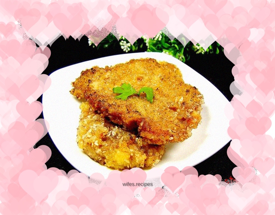 Pan-fried pork chop
