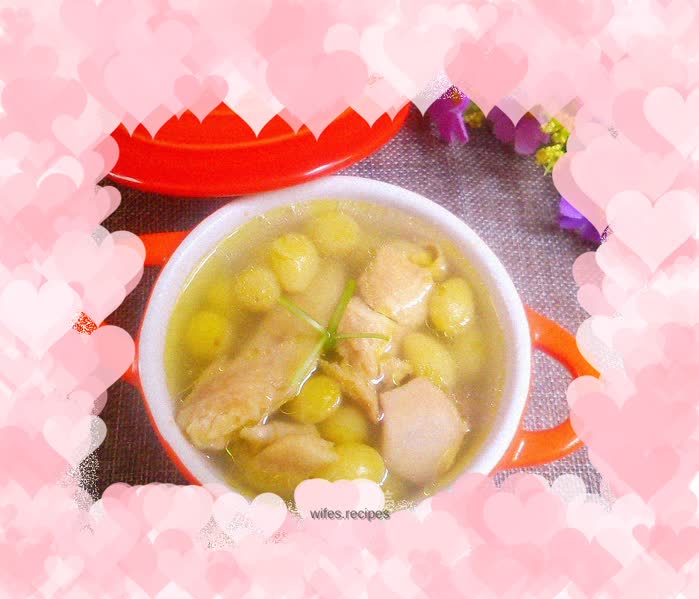 Ginkgo Chicken Soup