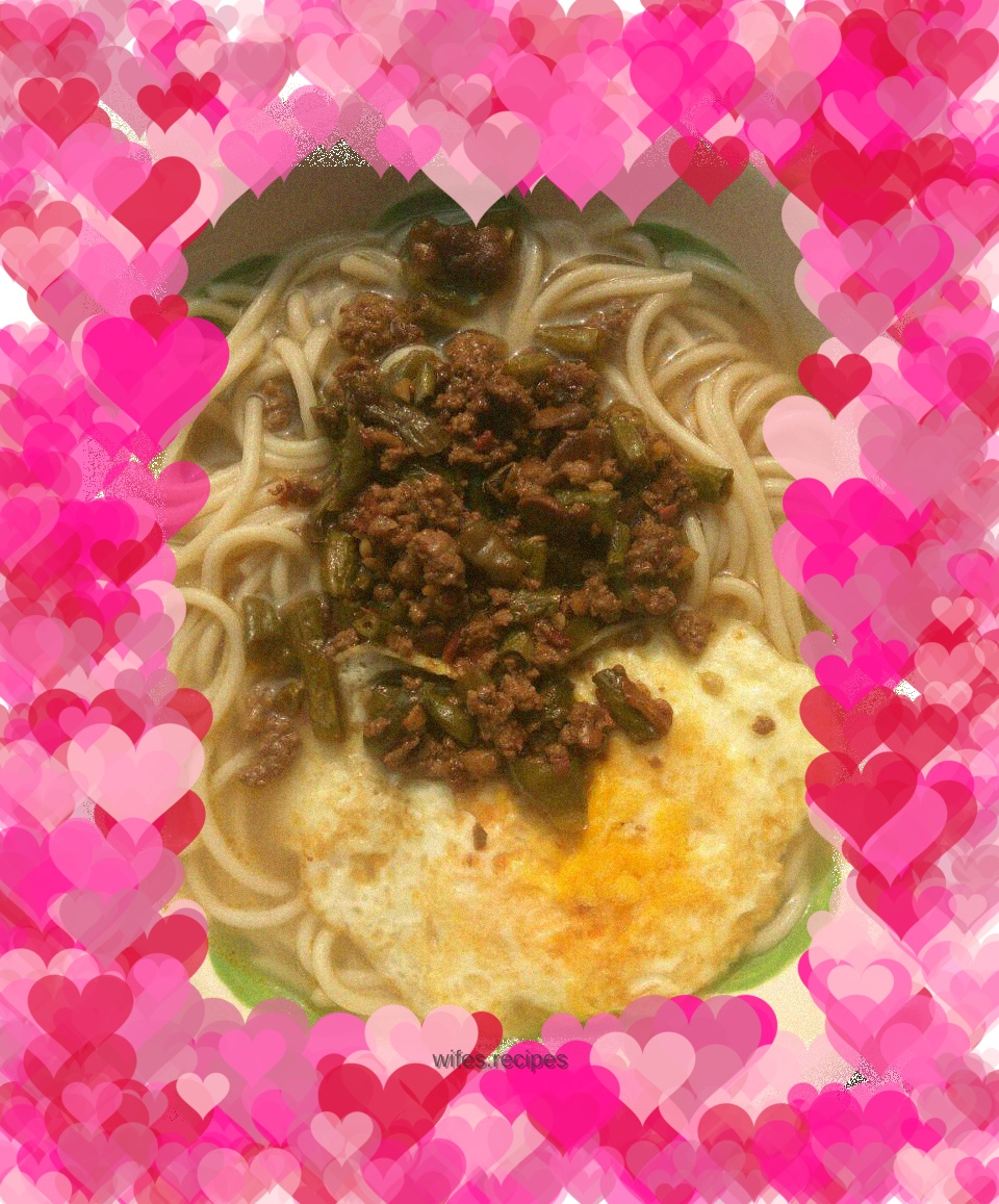 Minced Pork and Sour Bean Noodles