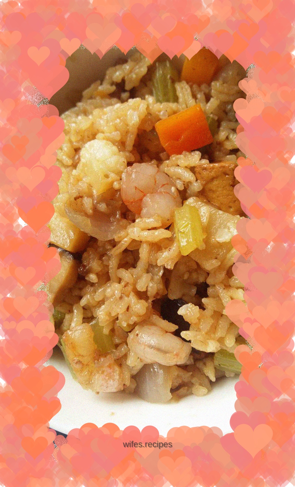 Nutritious Shrimp and Seasonal Vegetable Braised Rice