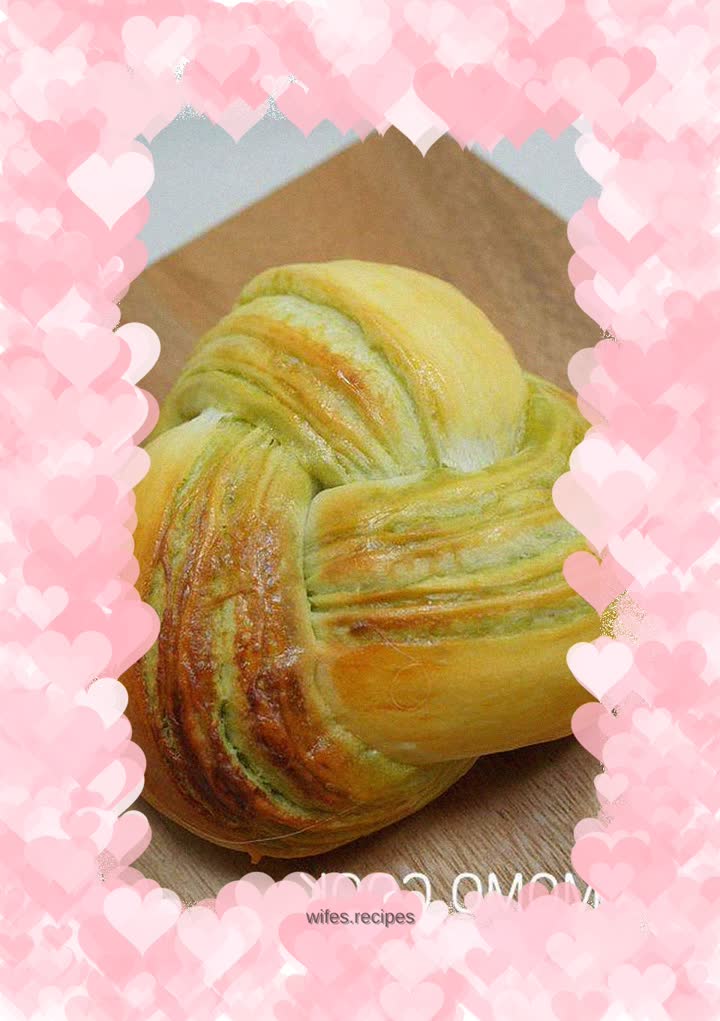 How to shape matcha sandwich bread