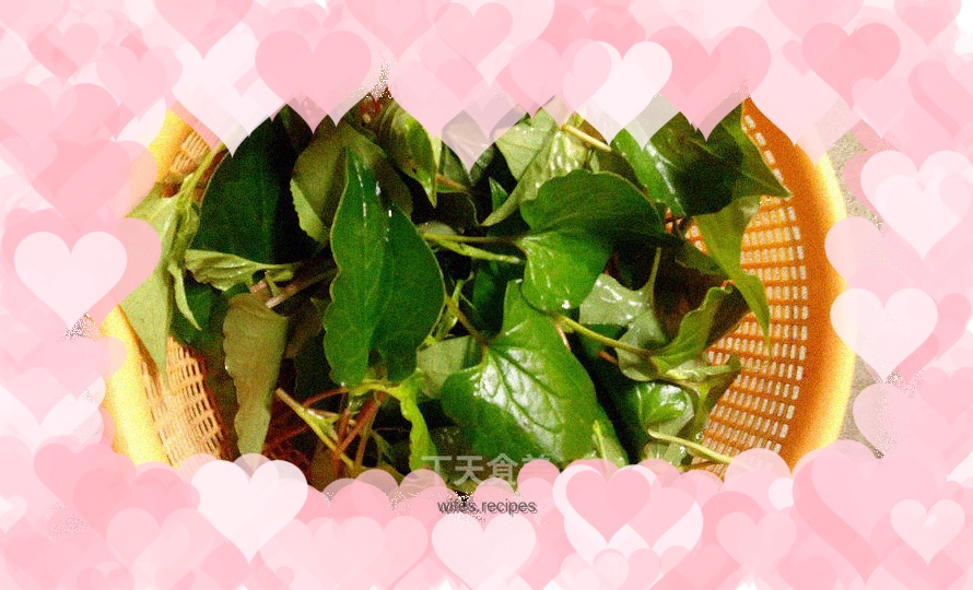 Soft tofu and Houttuynia cordata soup