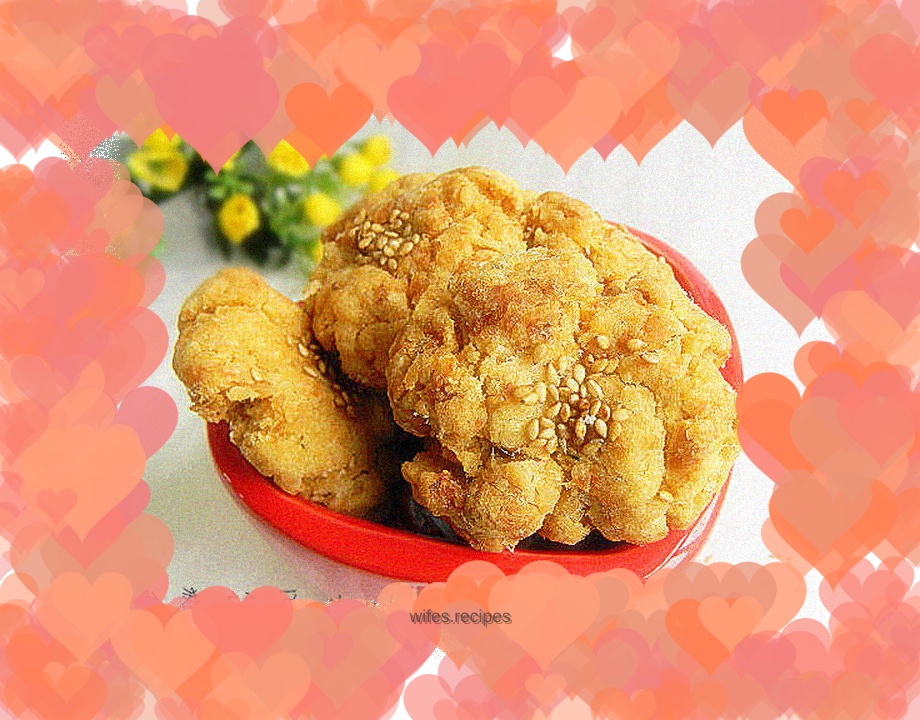 Pork floss crisp