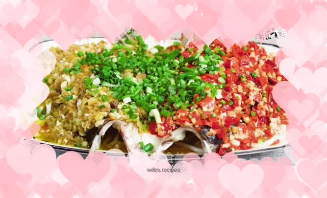 Double minced pepper fish head