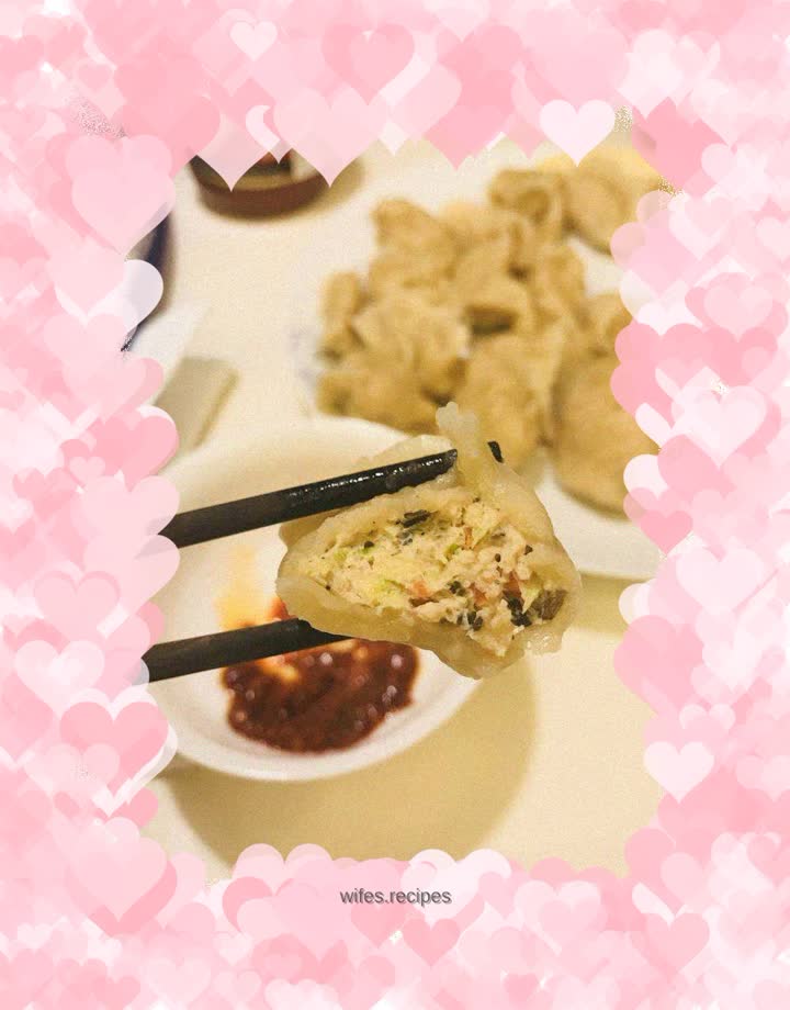 Chicken and Asparagus Dumplings