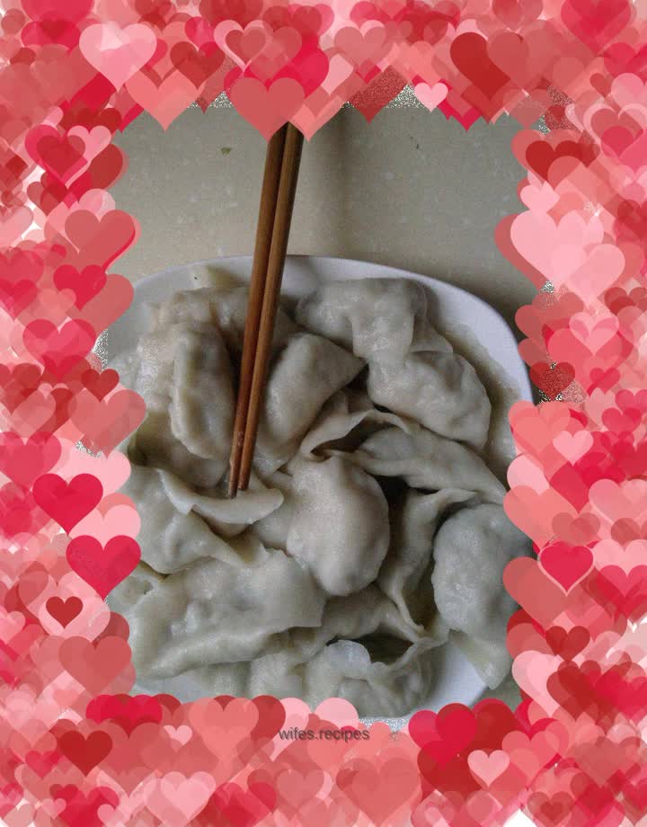 Cabbage, Mushroom, Vermicelli and Pork Dumplings