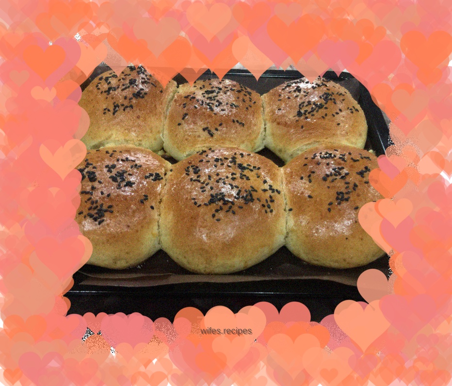 Meal Buns with Bean Paste Filling