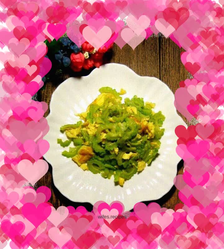 Bitter Melon Scrambled Eggs