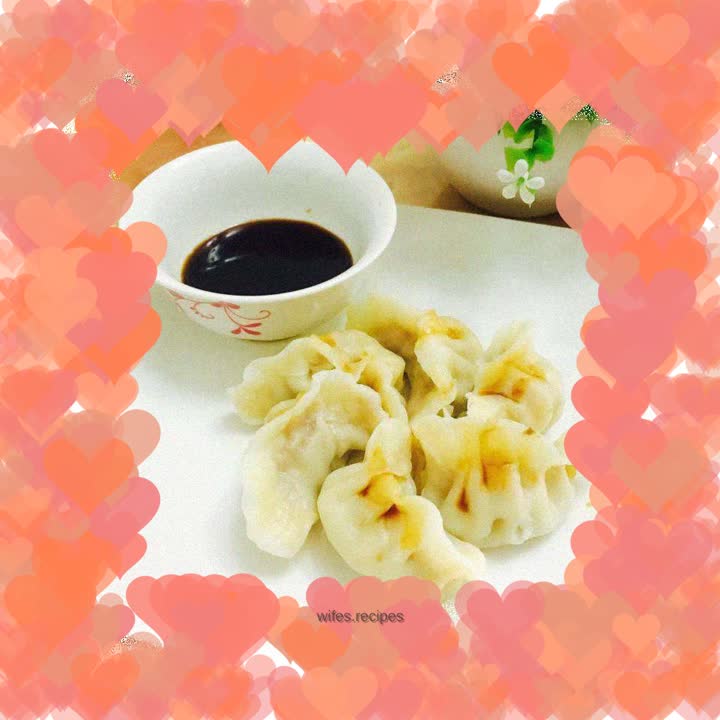 Dumplings—three bowls of water cooking method