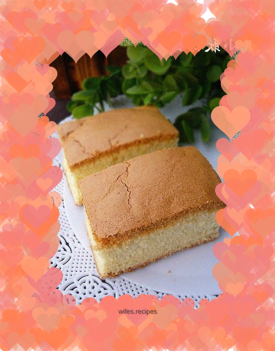 The most basic cake——Chiffon cake