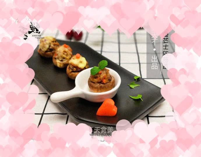 Eel Cheese Mushroom Cup