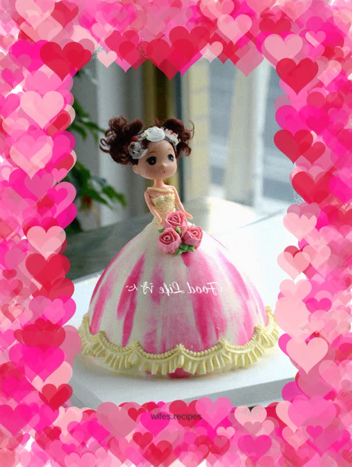 【Barbie Princess Cake】
