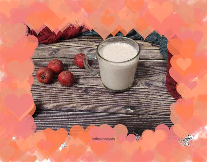 Hawthorn milkshake