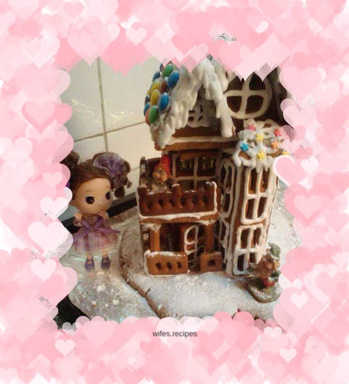 Luxury Villa Gingerbread House