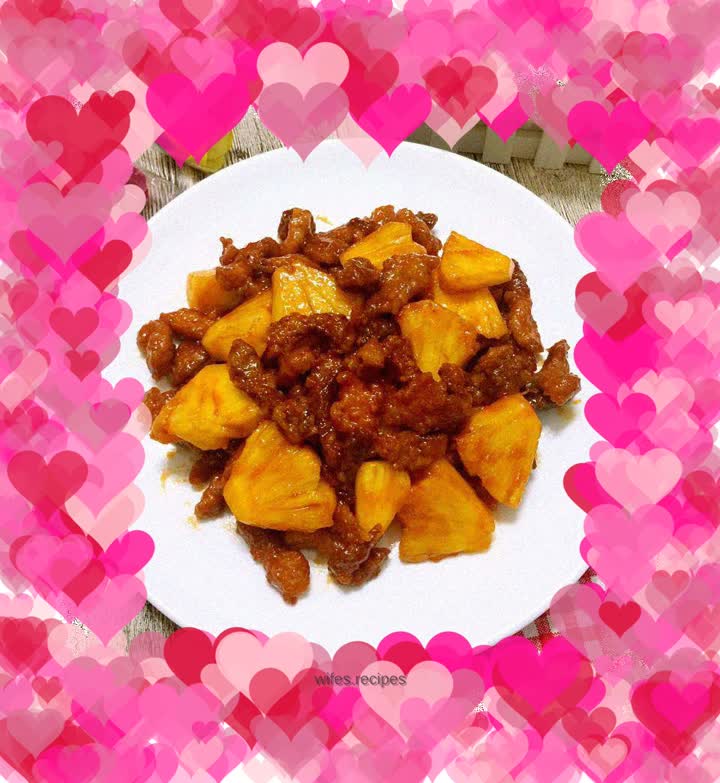 Pineapple ancient meat