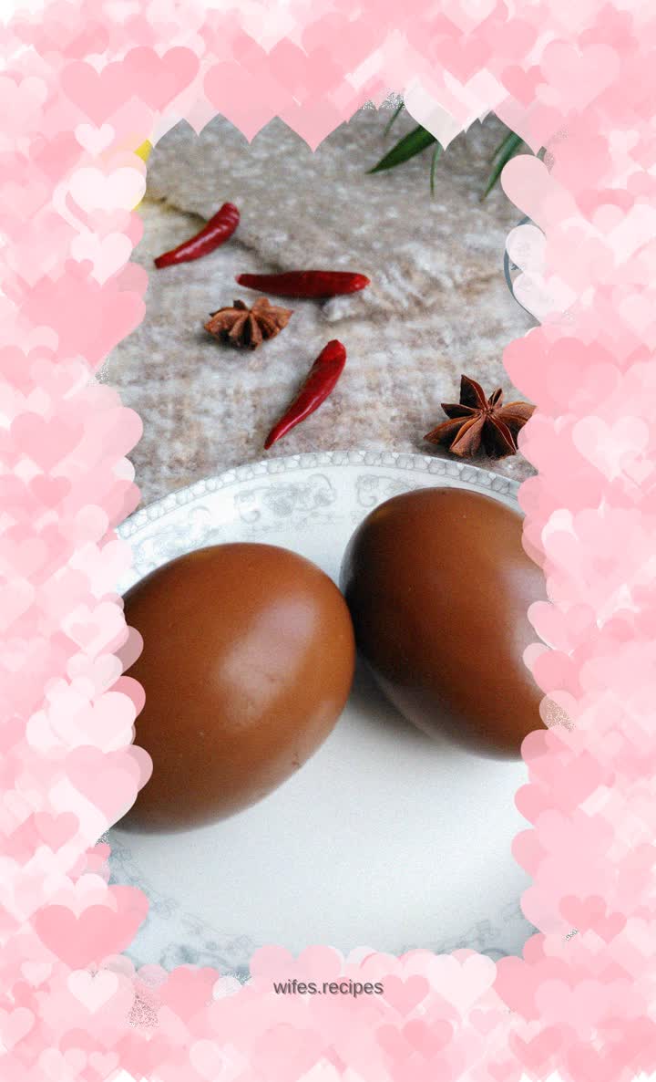 Braised Eggs