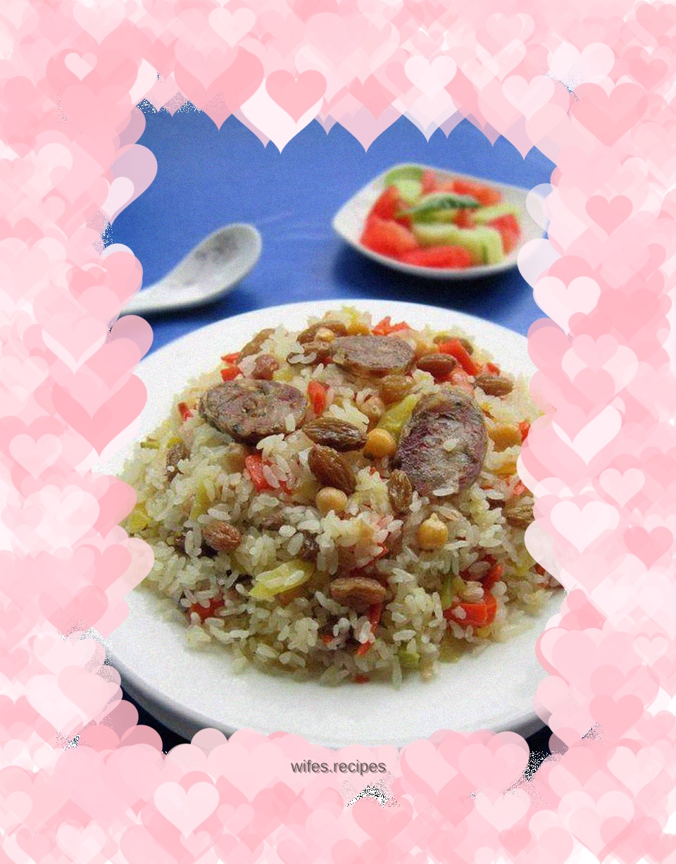 Sausage pilaf