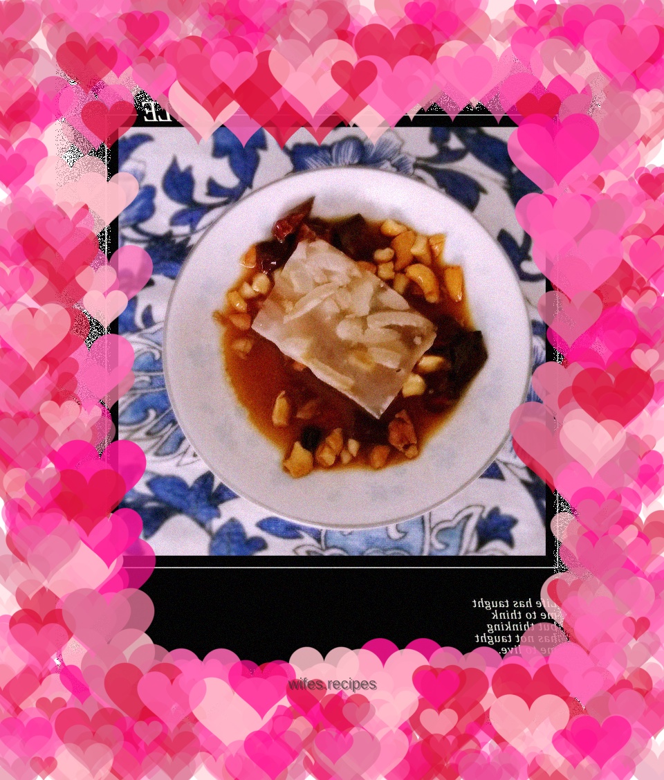 Cashew Nut Pork Trotter Jelly