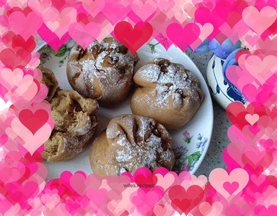 Whole wheat European buns, brown sugar, jujube and longan buns