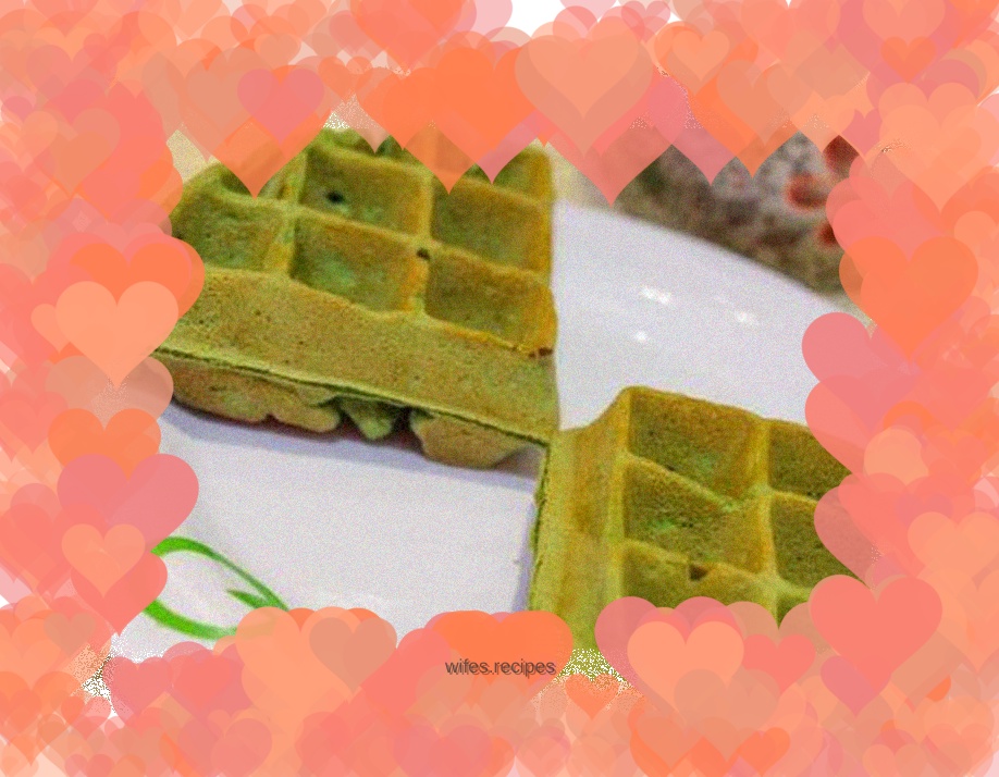 Green Sauce DIY——Green Sauce Waffles
