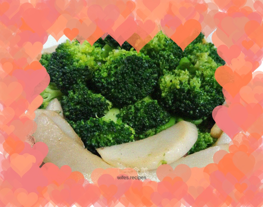 Mushroom and Broccoli