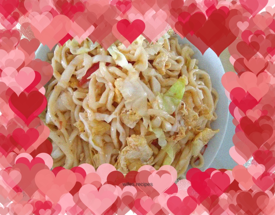 Vegetarian fried noodles