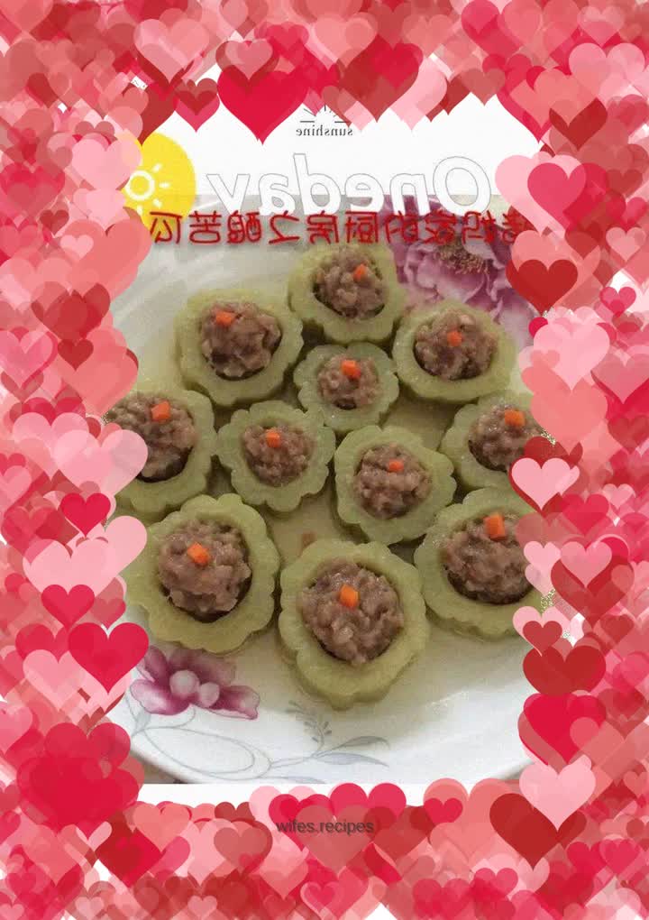 Stuffed bitter melon