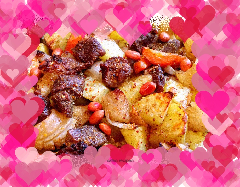 Home version of roast lamb