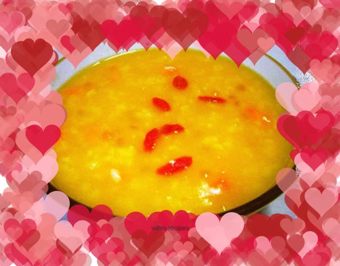 Wolfberry Pumpkin Healthy Porridge