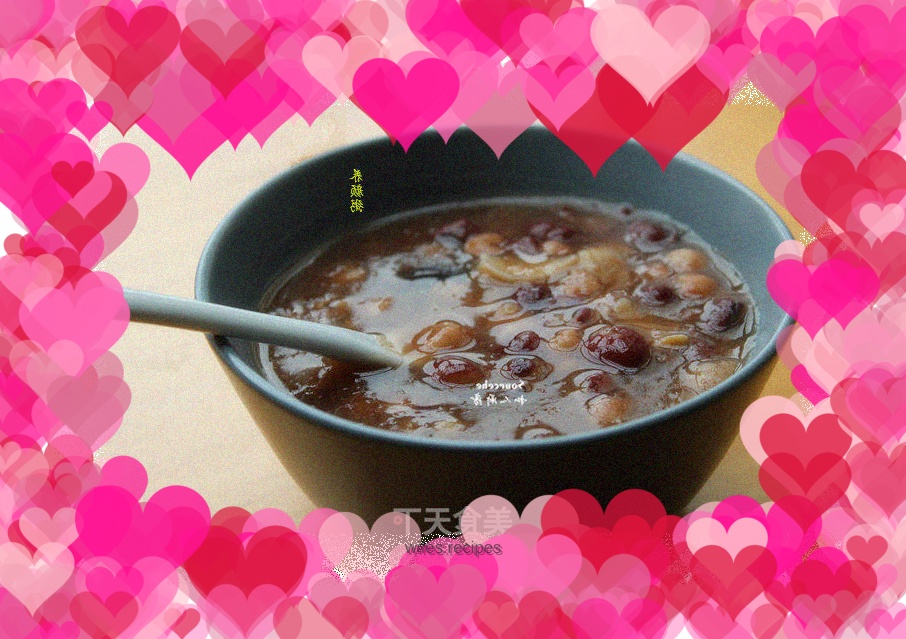 Cool summer beauty porridge
