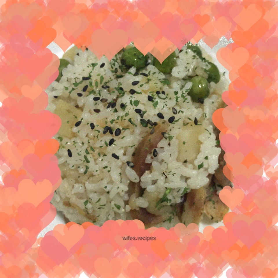 Sausage braised rice