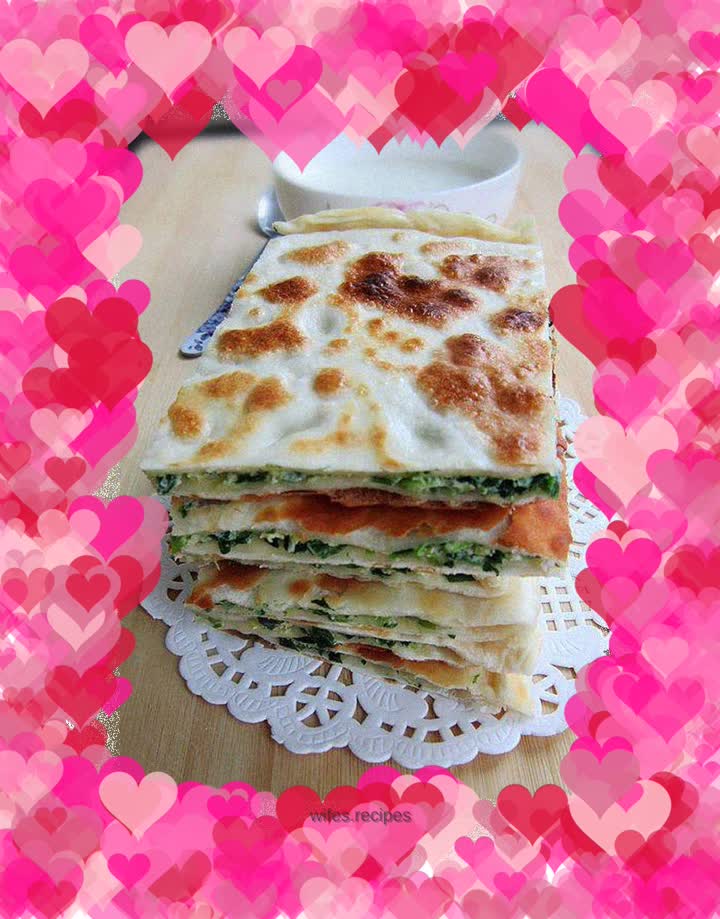 Leek and egg pie