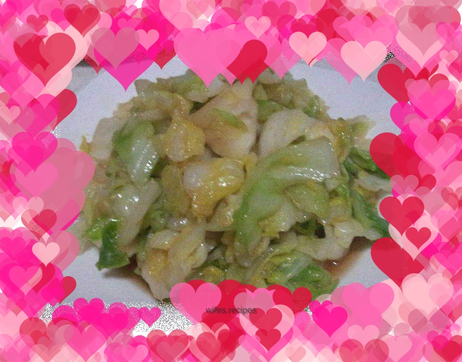 Stir-fried cabbage