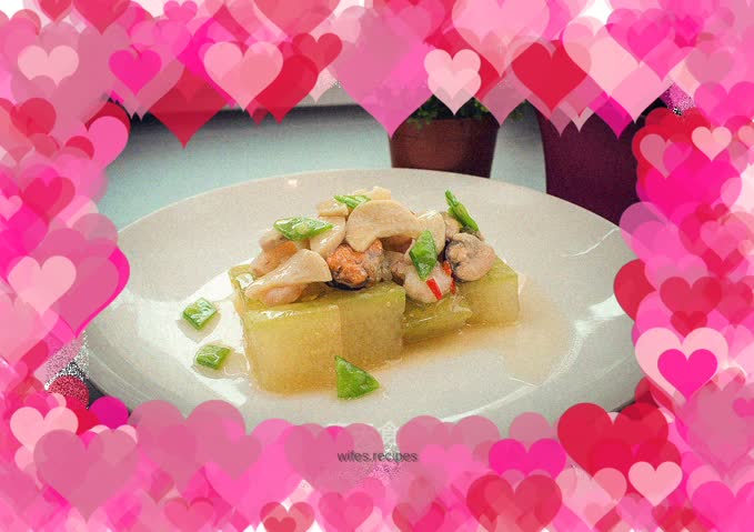 Winter Melon and Seafood Boiled [Yunyun Little Chef]