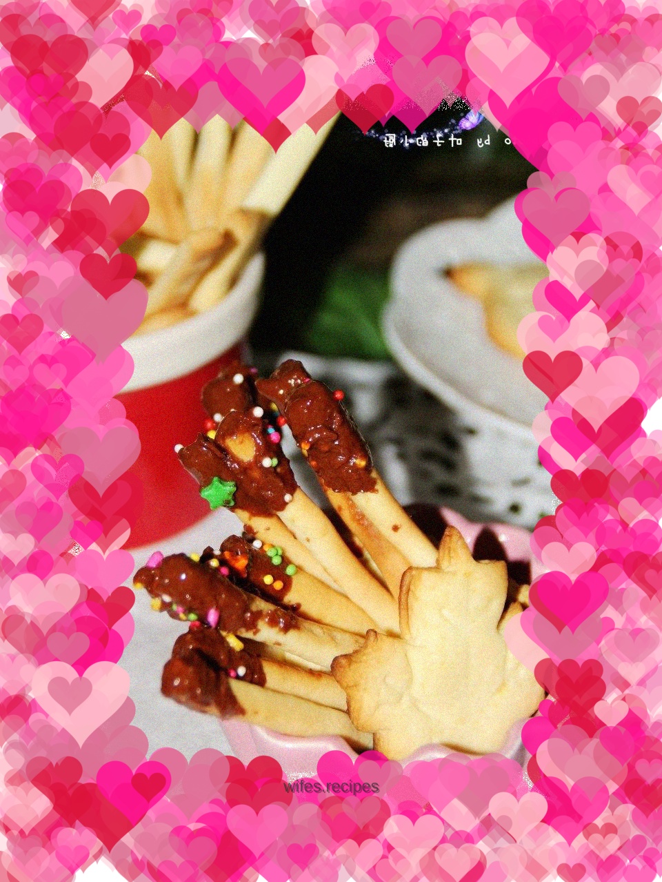 Crispy finger cookies