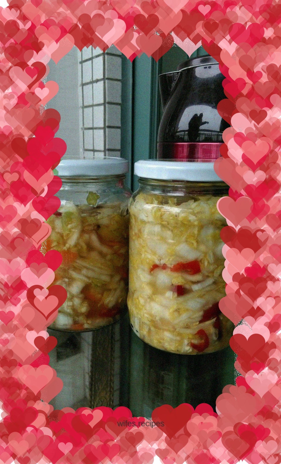 Hot and sour pickled cabbage