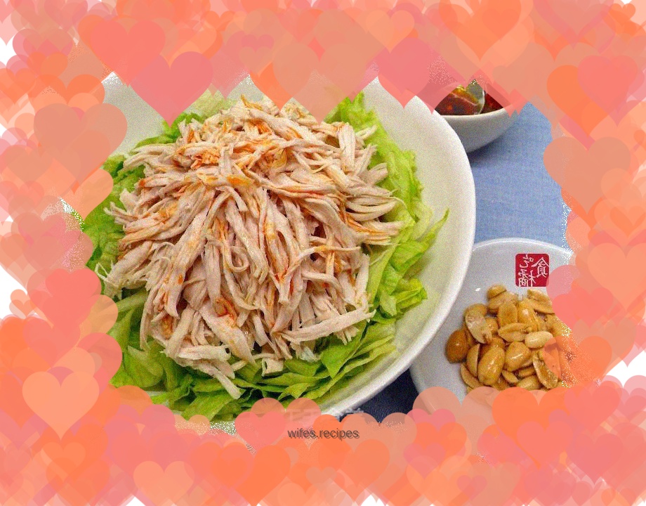 Shredded Pepper Chicken Salad ★Shredded Chicken Snack 7