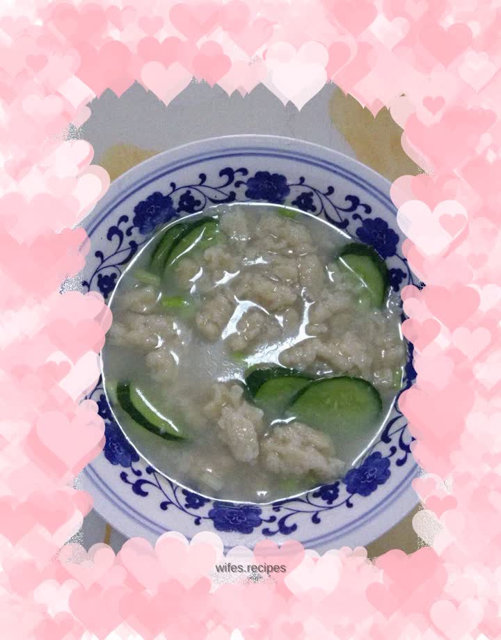 Clear water pimple soup