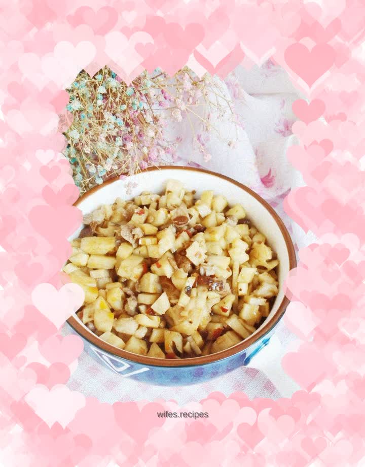 Spicy and sour diced lotus root