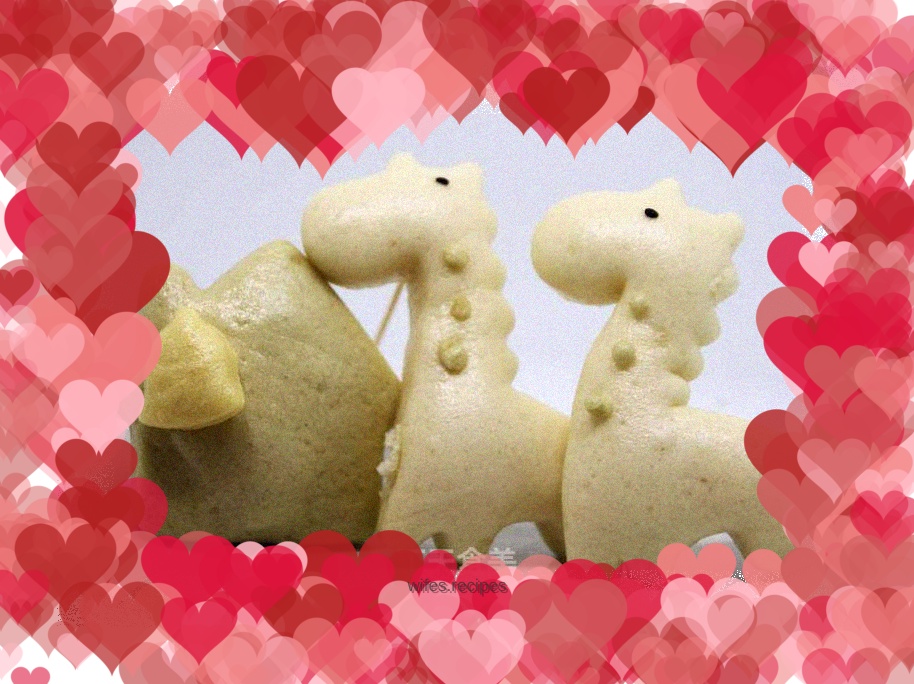 Children's cartoon vegetable steamed buns