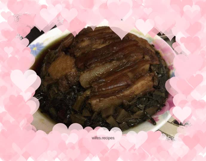 Braised Pork with Salted Vegetables